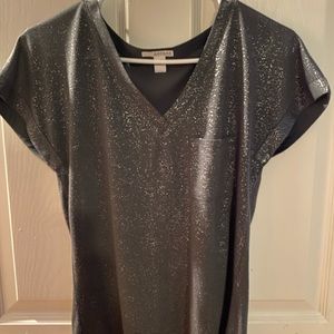 ASTARS sparkly v-neck tee